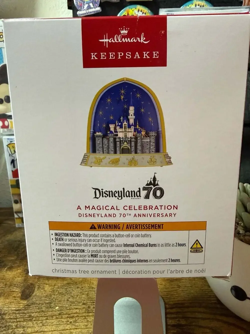 Hallmark Disney 2025 Castle Keepsake Ornament NIB